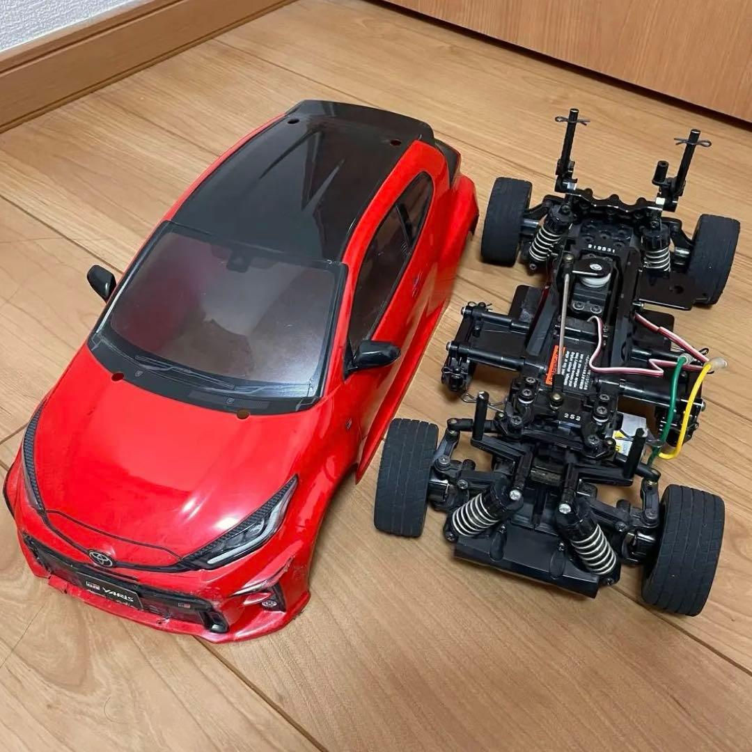 ま*さ様 ★TAMIYA（タミヤ）1/10 M-05 シャーシ ヤリスボディー