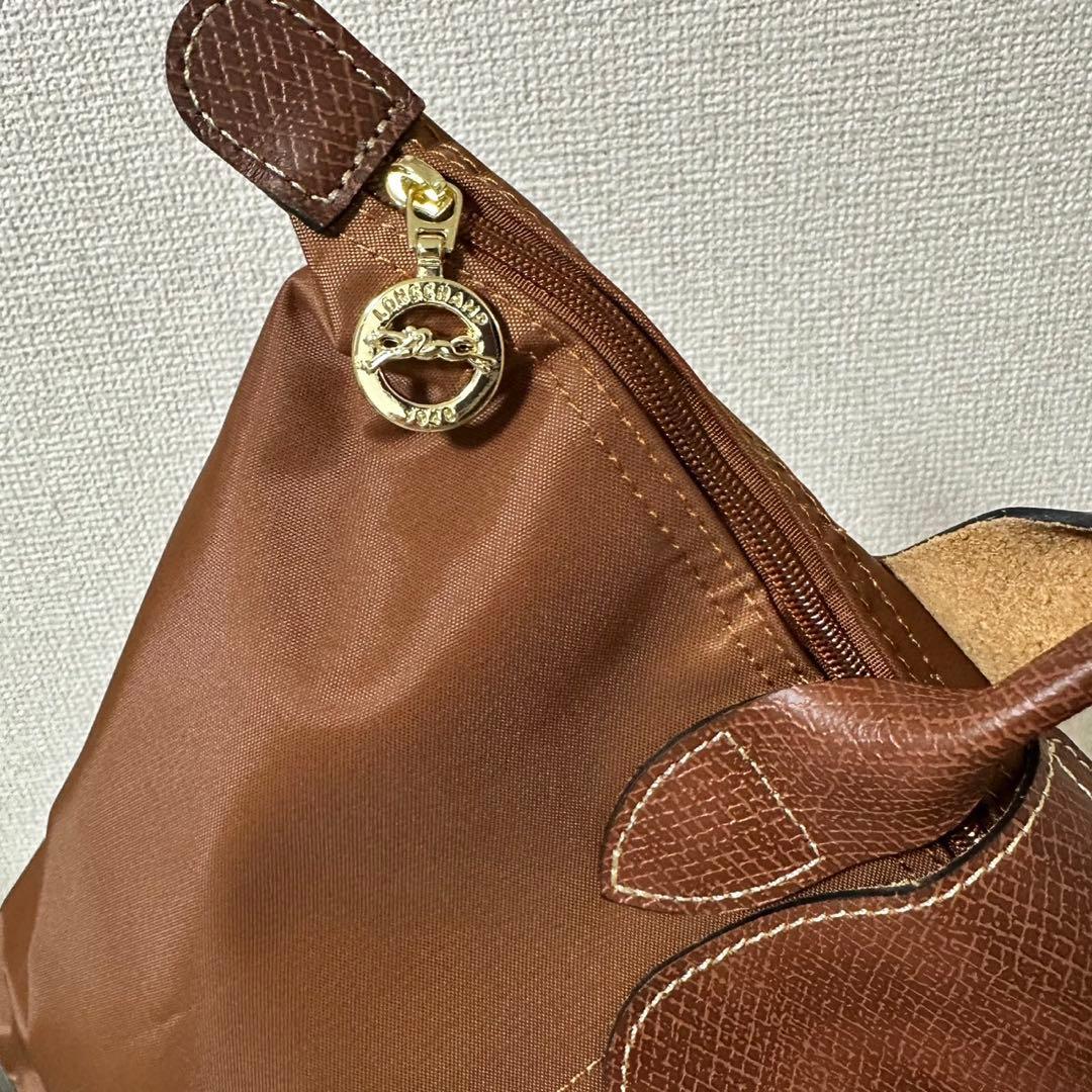 【新品】ロンシャン ルプリアージュオリジナル 肩掛けM/最新コニャック