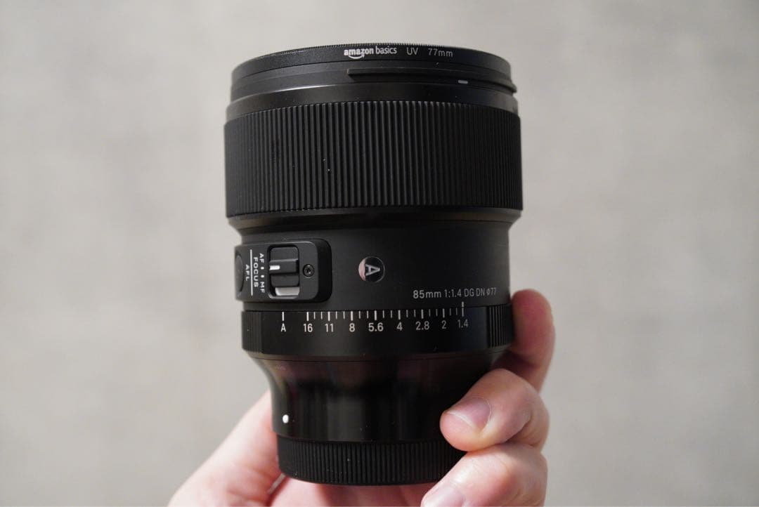 SIGMA 85mm F1.4 DG DN レンズ　【SONY Eマウント】