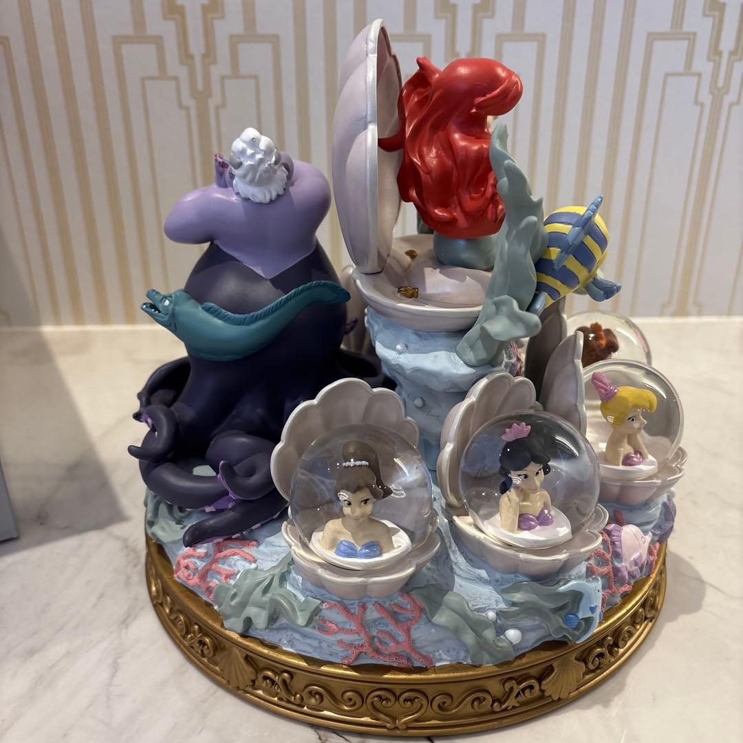 新品　リトルマーメイド スノーグローブ