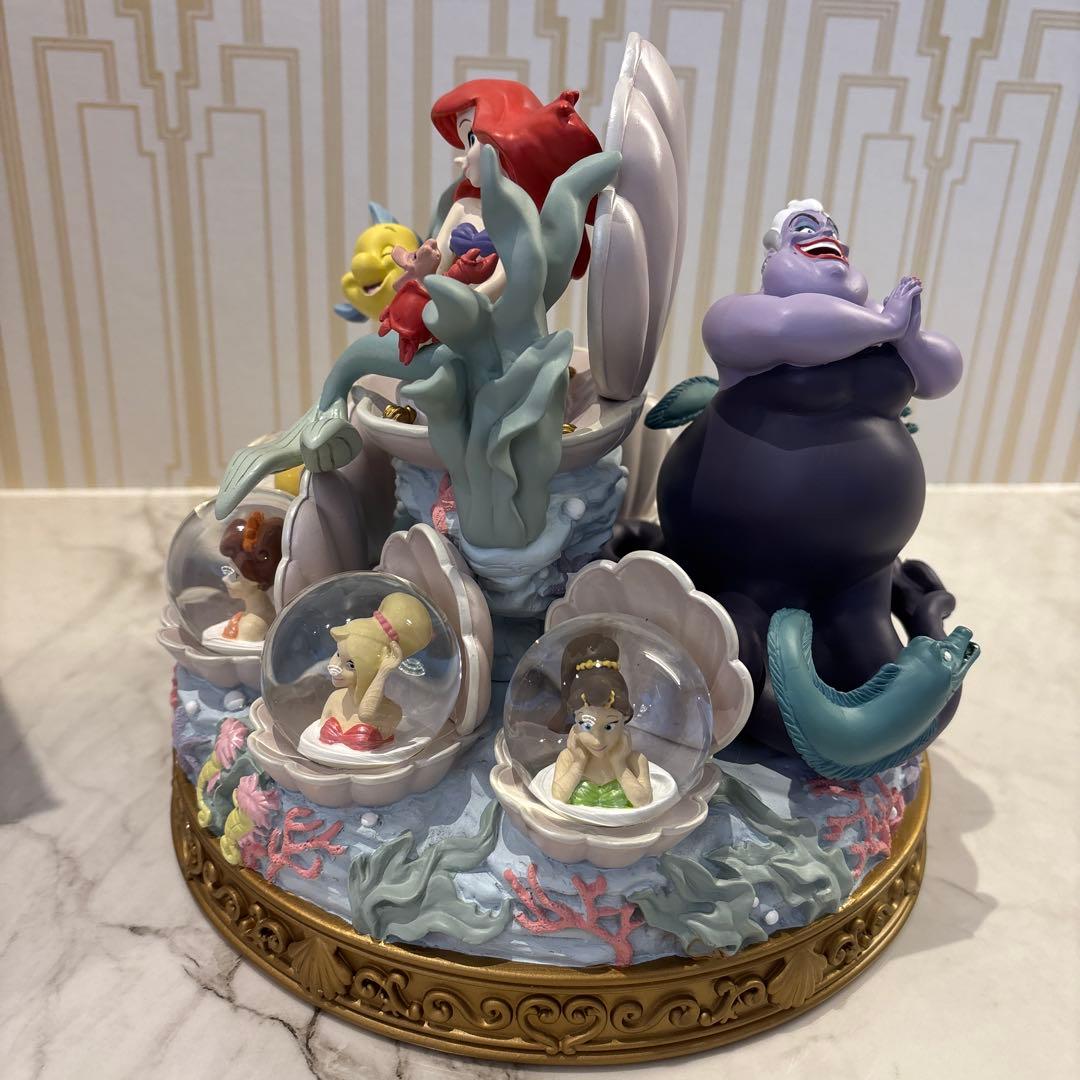 新品　リトルマーメイド スノーグローブ