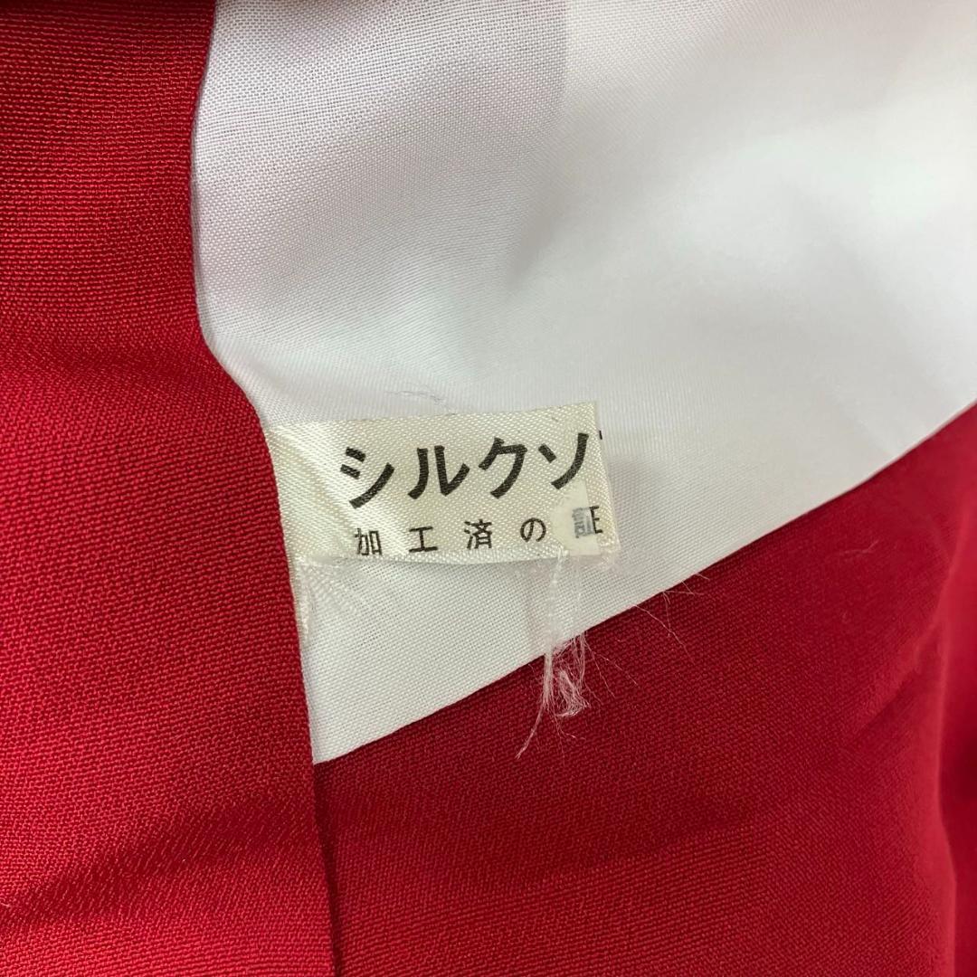 ≪お得品≫ 振袖セット 成人式 正絹 高級 古典柄 赤 S*117 ●