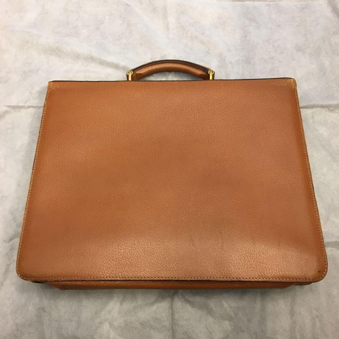 GUCCI グッチ 015 1434 レザー ビジネスバッグ メンズ