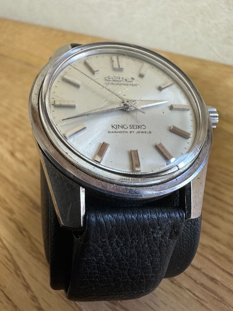 44キングセイコー クロノメーター 4420-9990 獅子メダル 稼働品