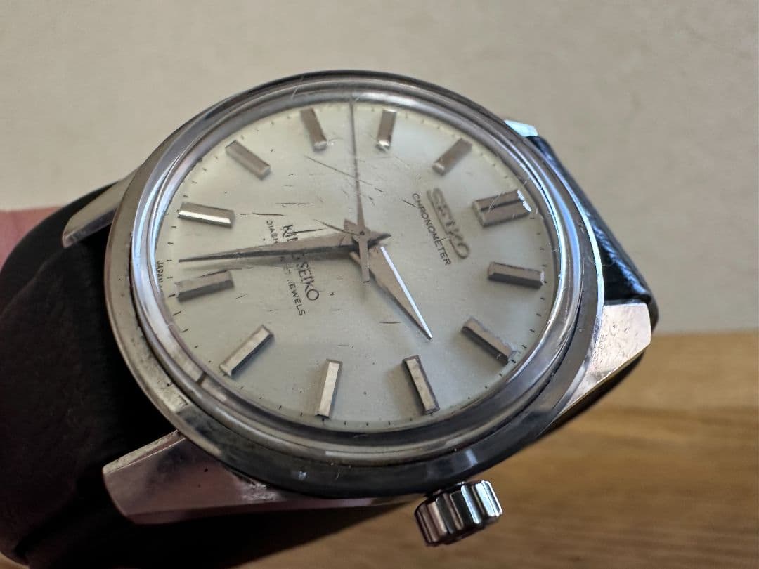 44キングセイコー クロノメーター 4420-9990 獅子メダル 稼働品