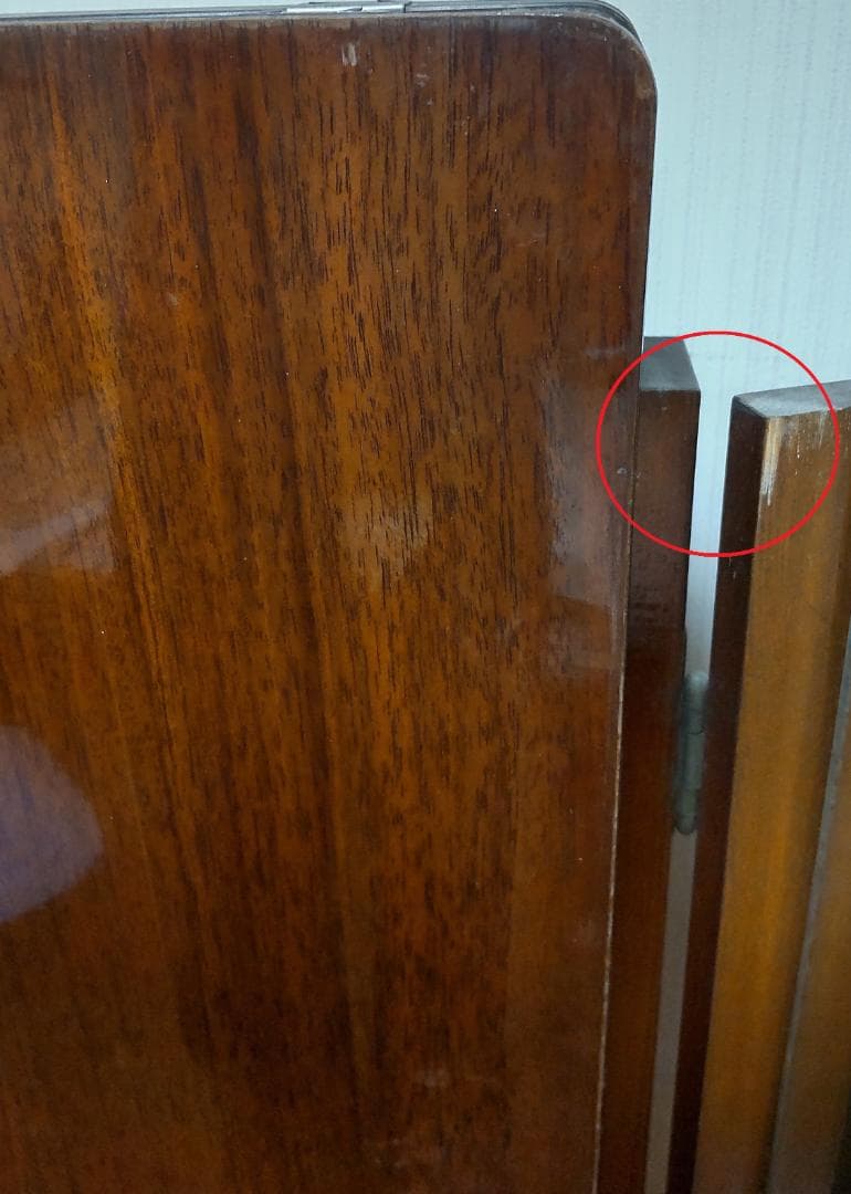 匿名・送料込 三面鏡 鏡台 ドレッサー 昭和レトロ アンティーク