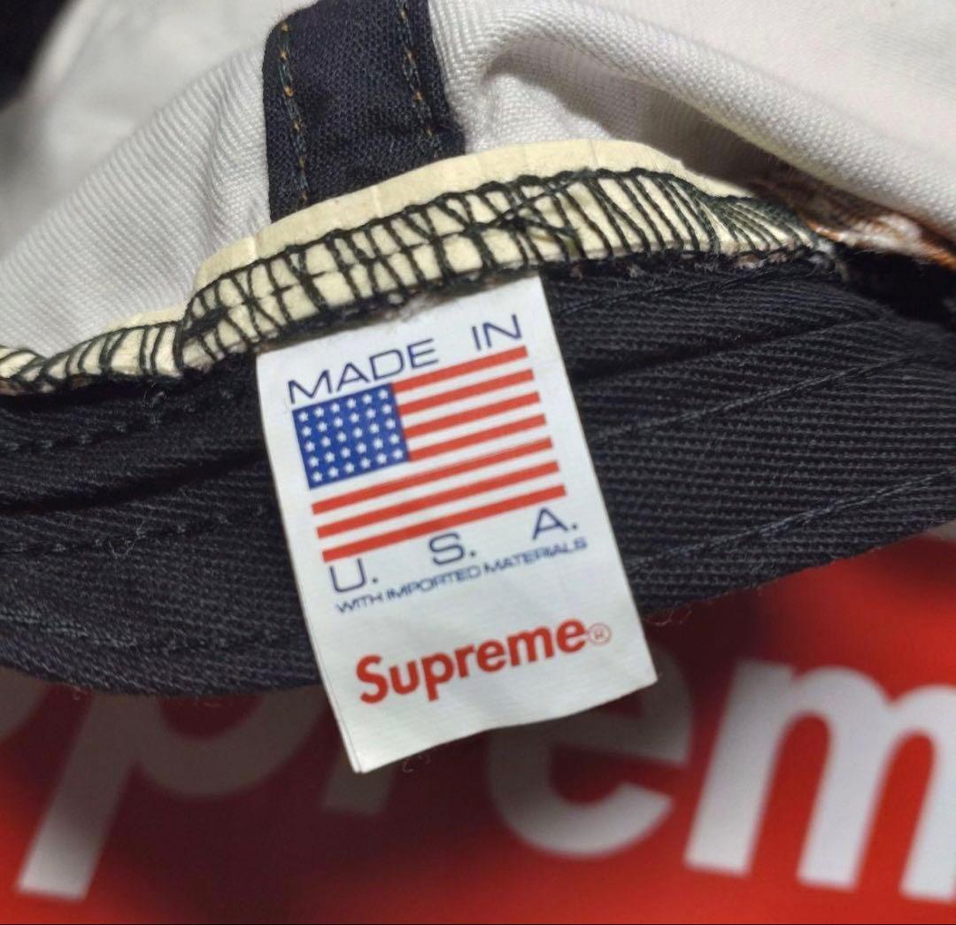 シュプリーム Pigment Print S Logo 6-Panel