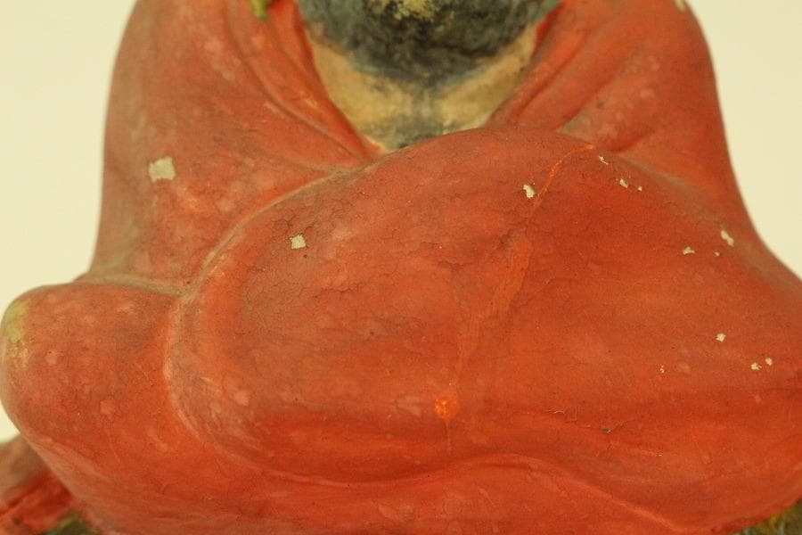 伏見 郷土人形 達磨 在銘 伏見いなり 道八作(ZE464)