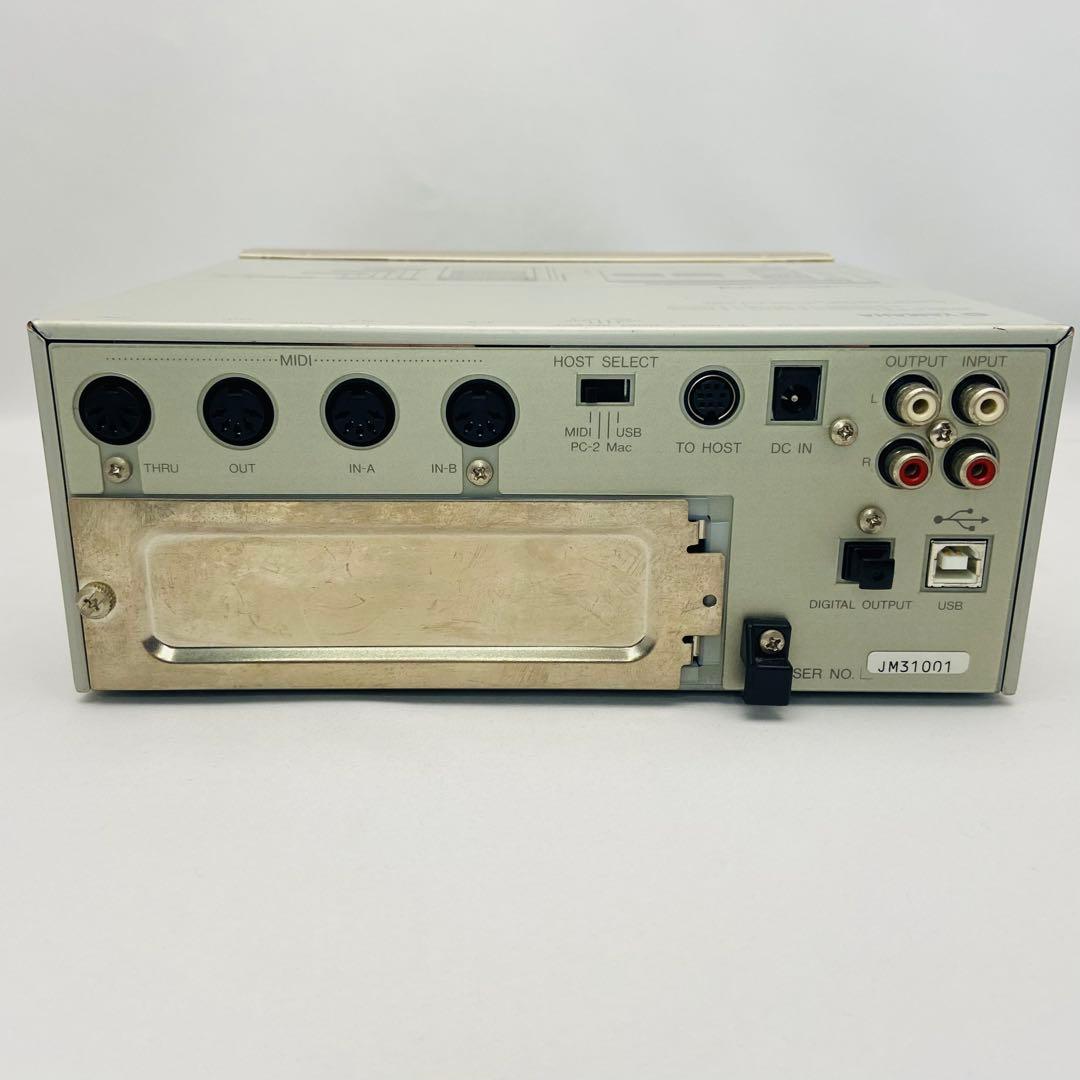 名機 YAMAHA MU2000 音源モジュール 動作品 液晶良好 AC付属