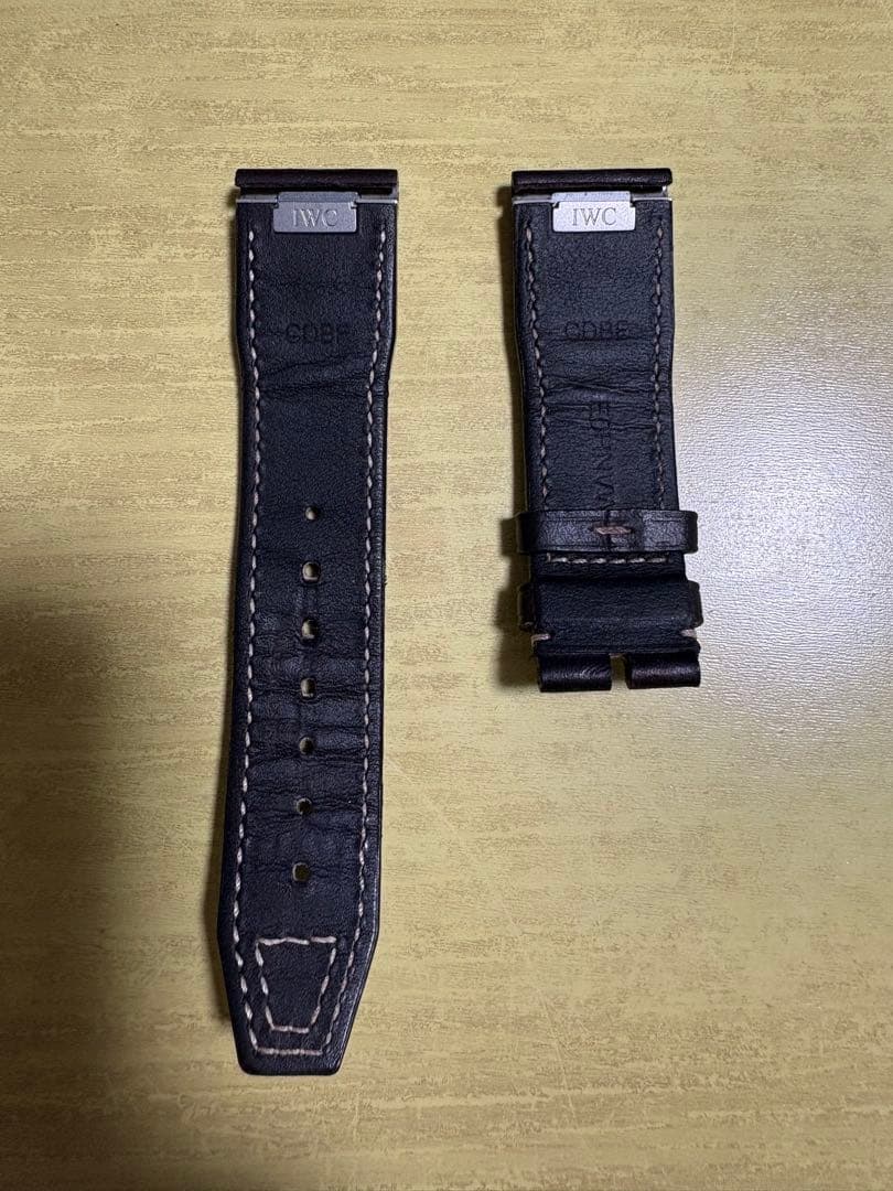 IWC EasX-CHANGE 純正 ベルト ブラウンレザー XS ベルトのみ