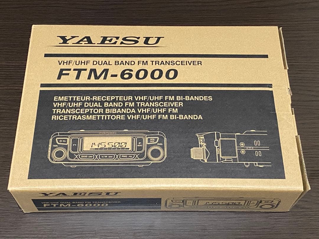 YAESU FTM-6000S 144/430MHz デュアルバンドFMモービル