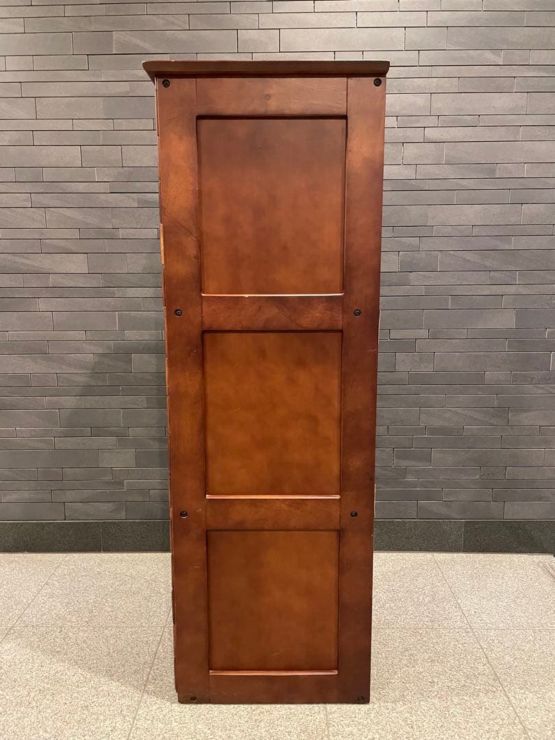 はやし　レトロ 高級ハイキャビネット タワー レターケース　１5段