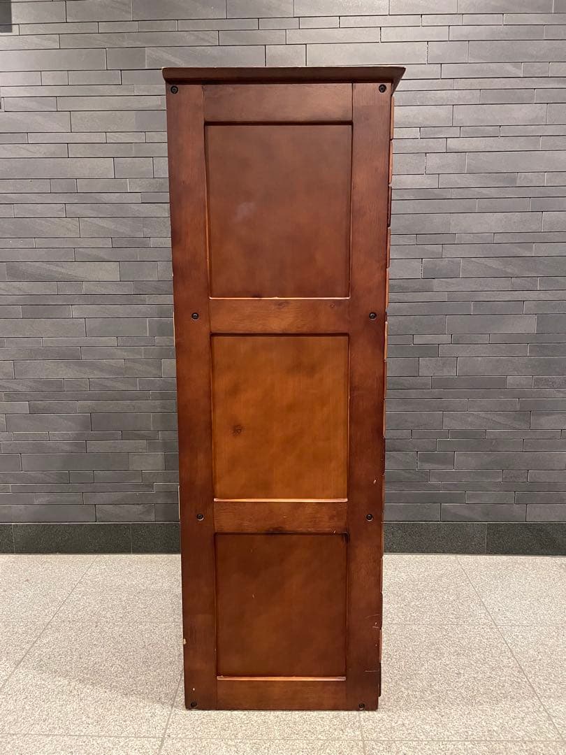 はやし　レトロ 高級ハイキャビネット タワー レターケース　１5段