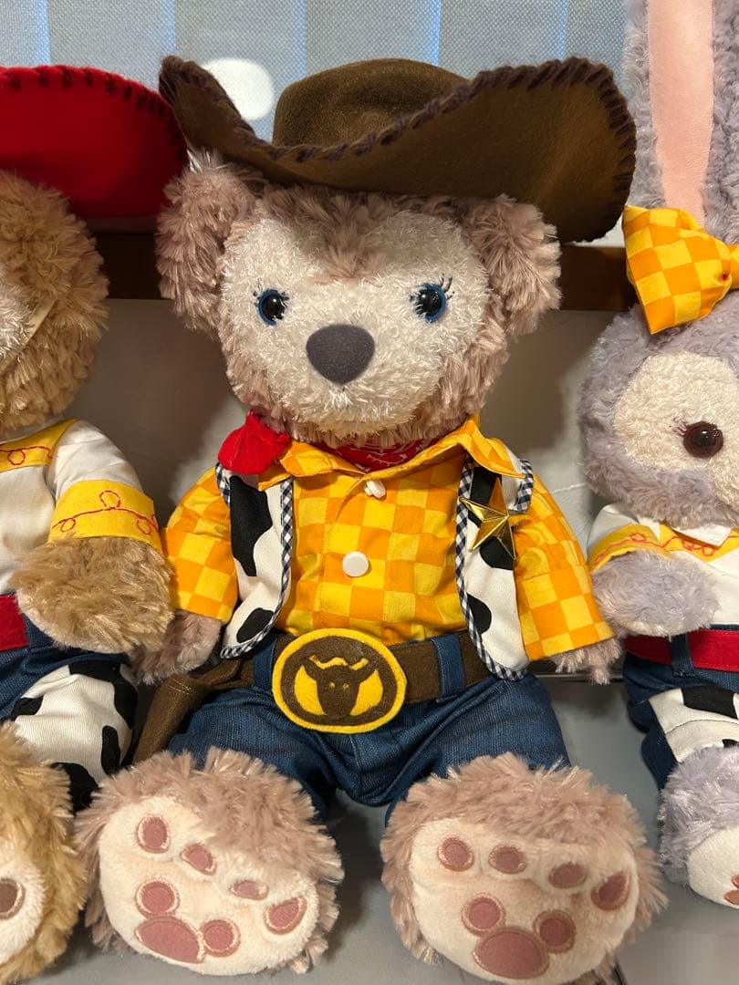 ダッフィー ぬいぐるみ付き！カウボーイコスチューム セット
