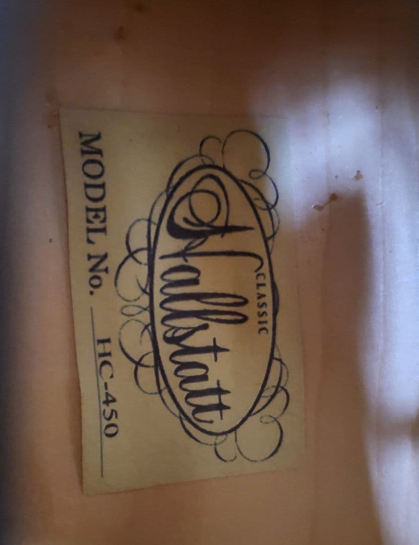 【未使用に近い】Hallstatt ハルシュタット チェロ HC-450