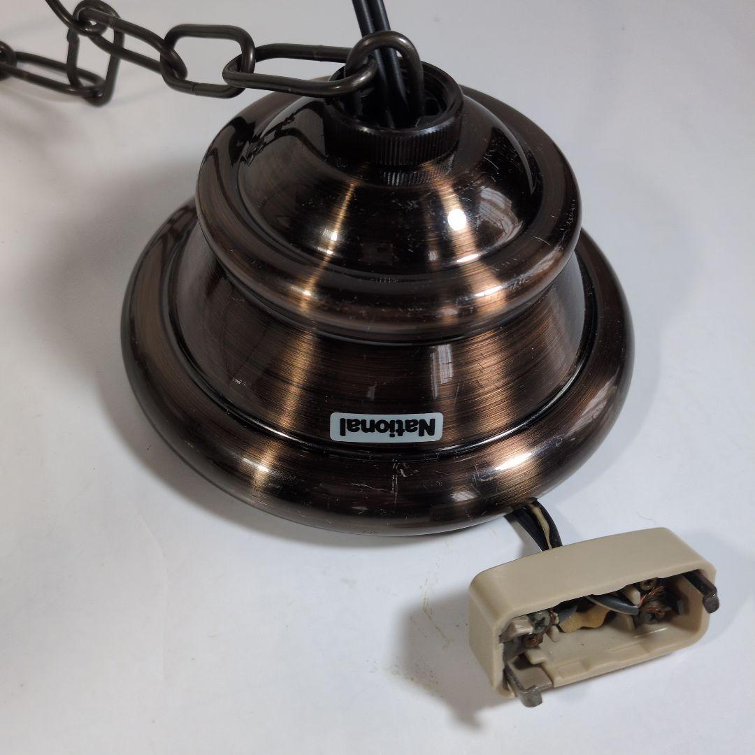 ジャパンヴィンテージ ガラスシェードのペンダントライト 吊り下げ 天井照明