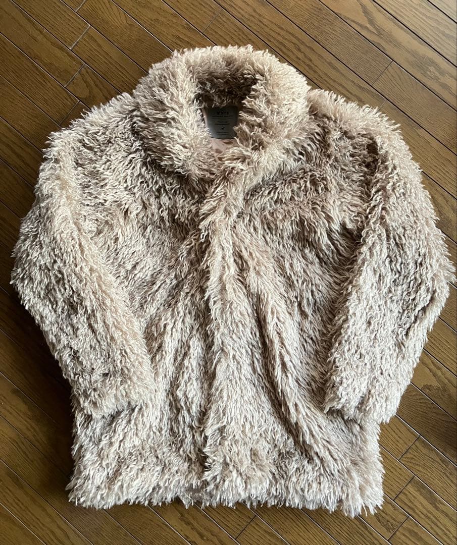 yohji yamamoto s’yte プードルファーコート