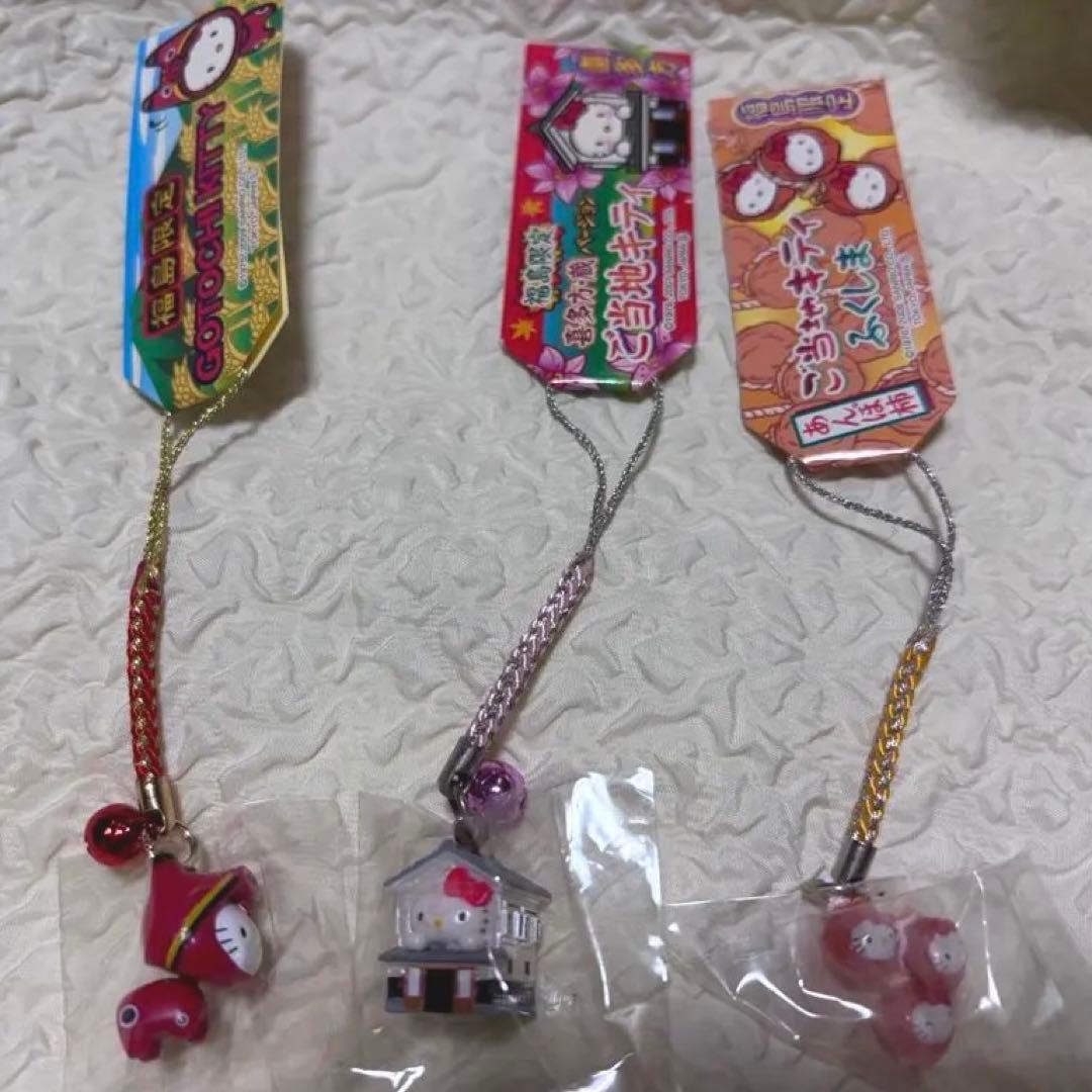 s*e様 ご当地ハローキティ 根付け　ストラップ チャーム　30個セット