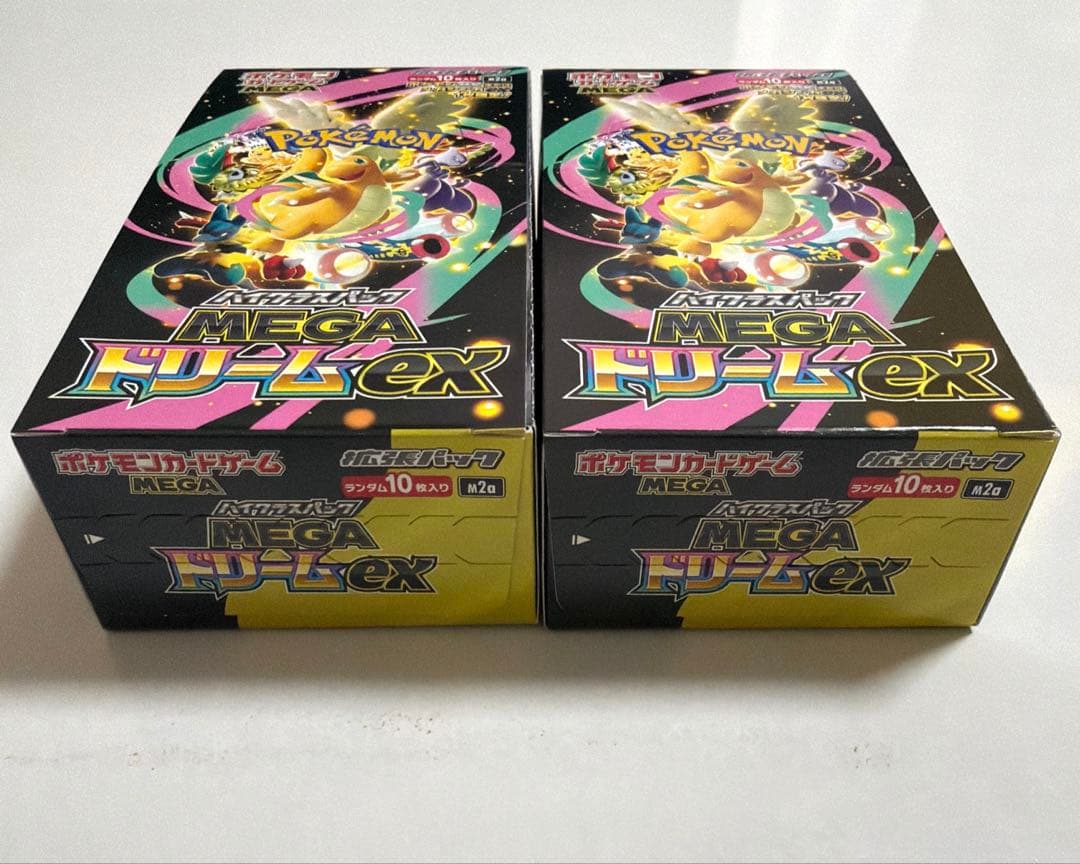 MEGAドリームex2BOX！シュリンク無し！ペリペリ付き！