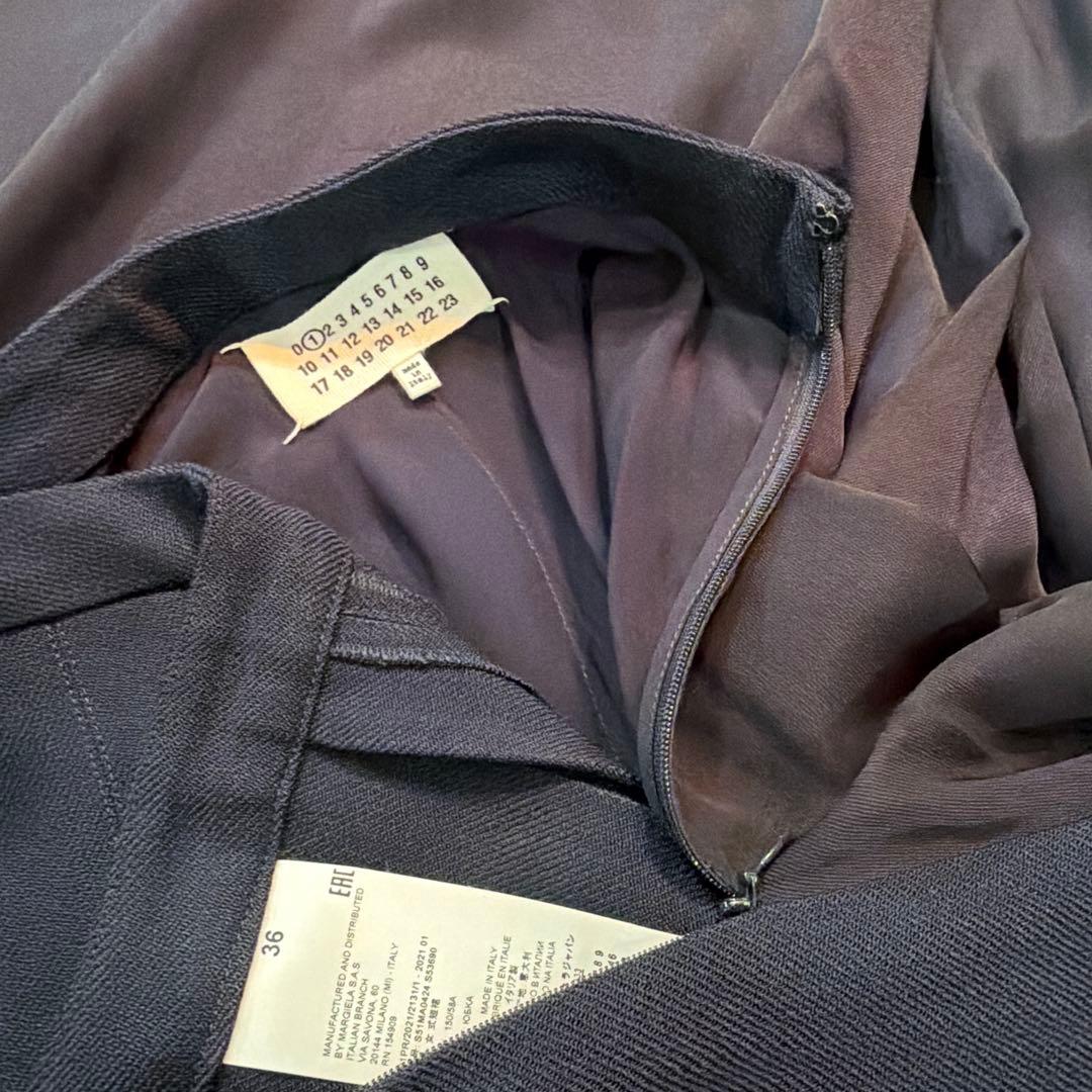 マルジェラ　36レディーススカート風パンツ