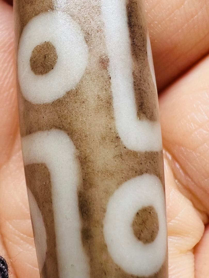 文玩堂：折線九眼天珠