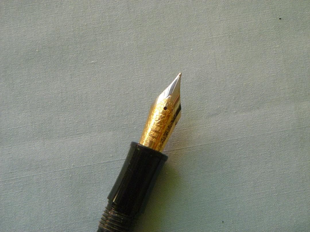 屋久杉光明・トラ杢万年筆