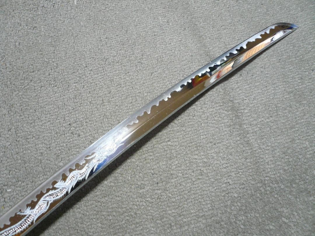 模造刀 龍彫り 梵字 日本刀 脇差