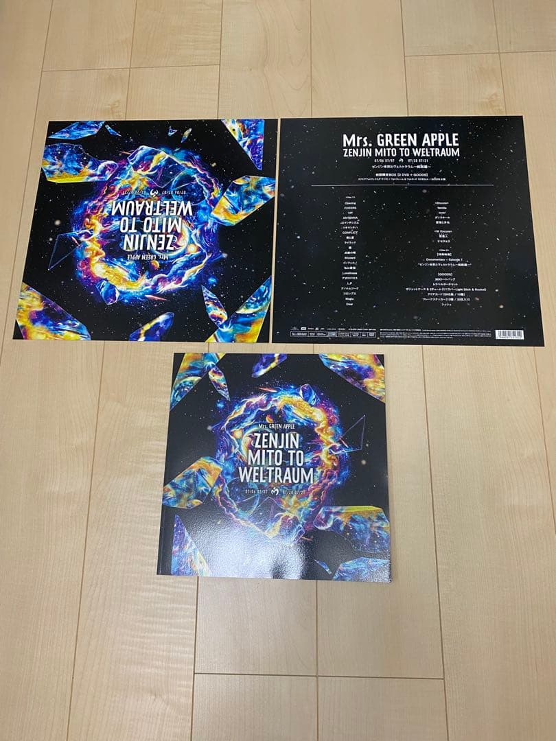 ミセスゼンジン未到とヴェルトラウム 初回限定版 2DVDとグッズ