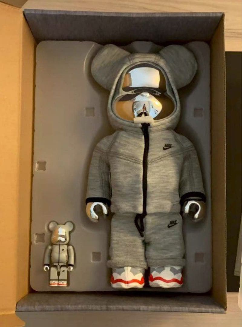 メディコム ベアブリック ナイキTech Fleece N98 400%セット