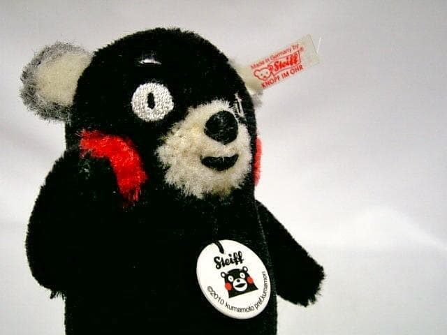 ◆Steiff　シュタイフ　くまモン　ぬいぐるみ　キーリング◆限定3500体◆