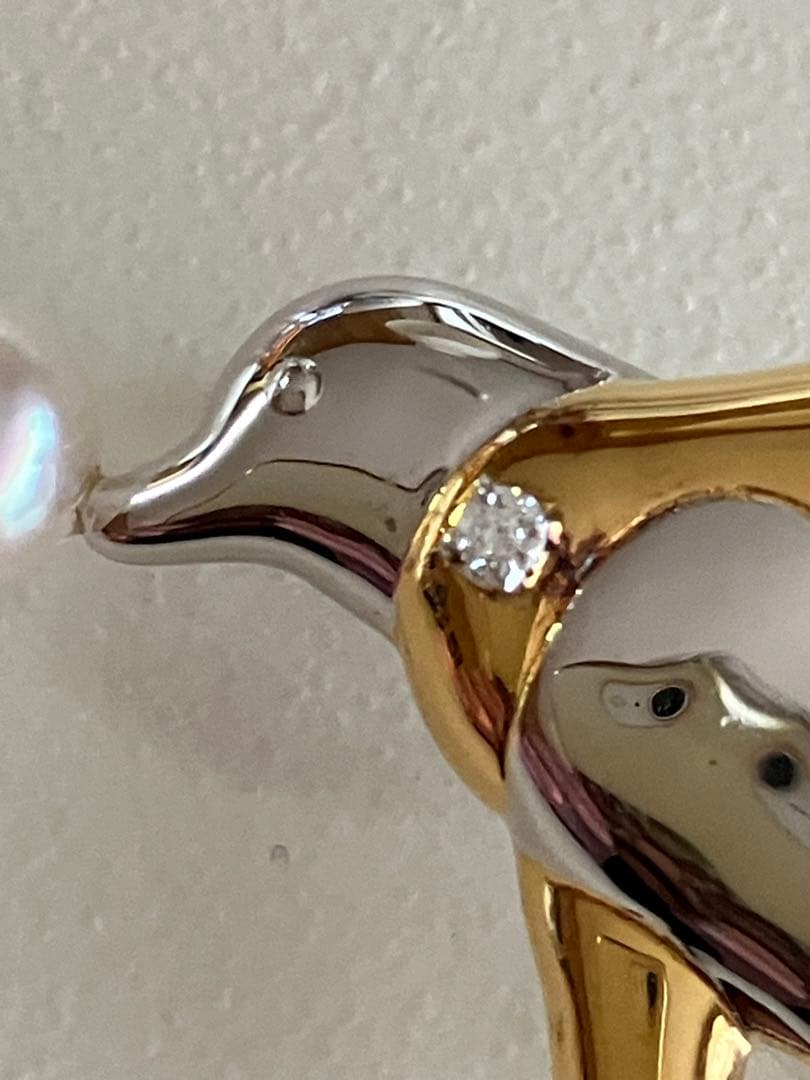 MIKIMOTO ミキモト　パール　ブローチ