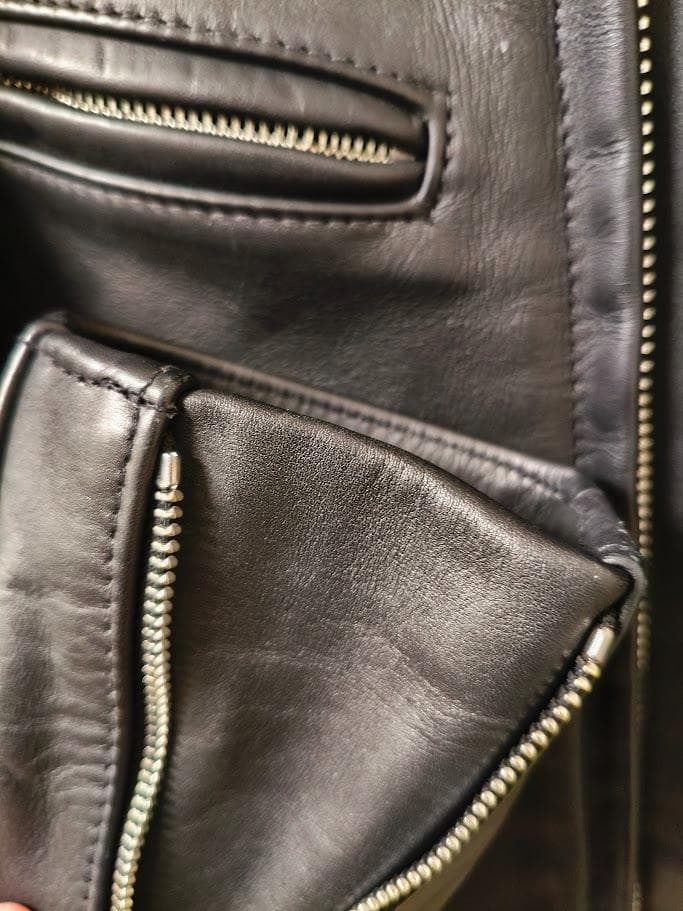 【美品】Schott 641XX シングルライダース 34【牛革】