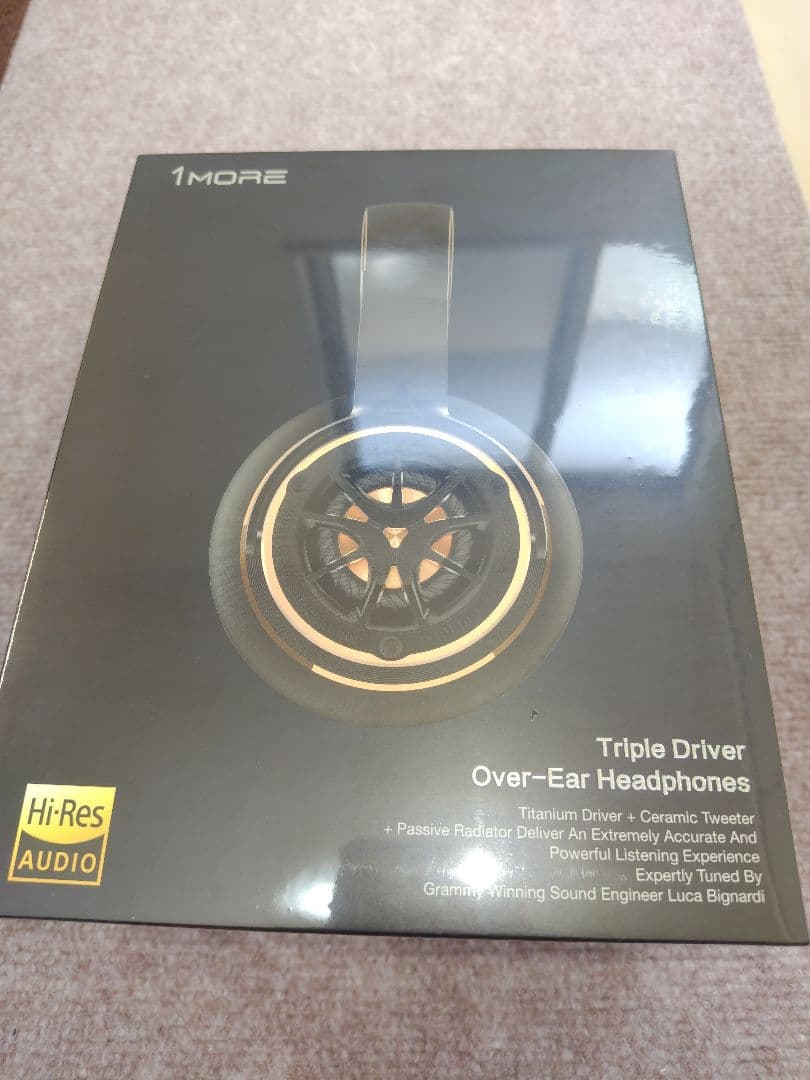 3個セット 1MORE H1707 トリプルドライバー ヘッドホン