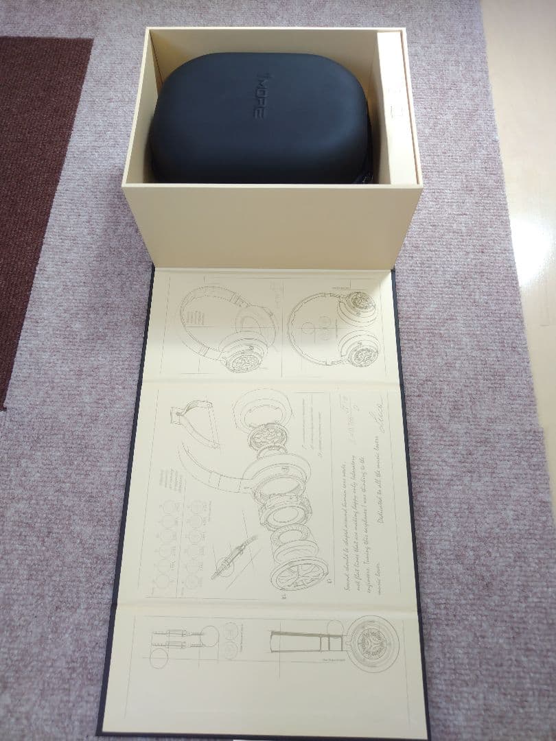 3個セット 1MORE H1707 トリプルドライバー ヘッドホン