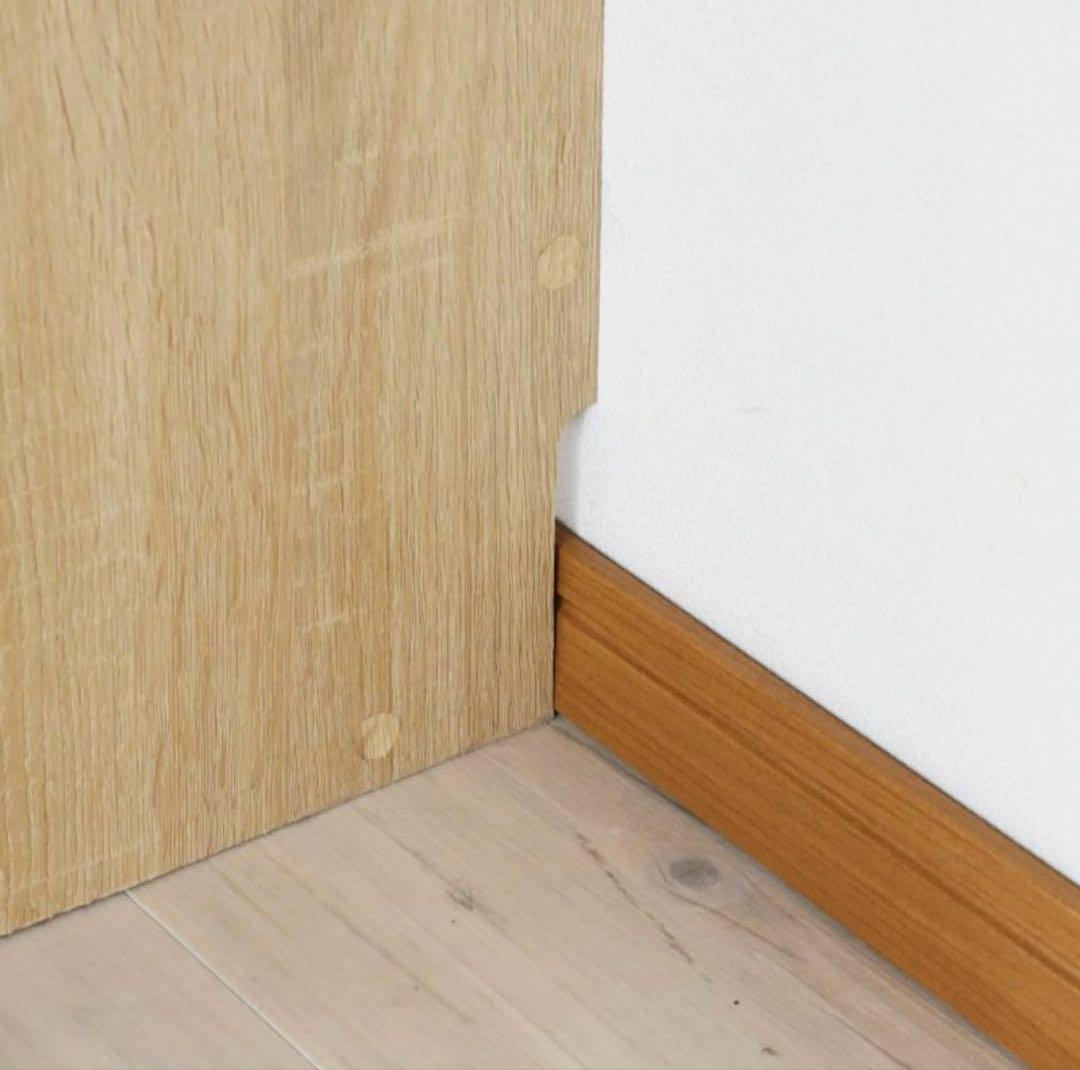 オープンラック シェルフ ナチュラルブラウン 大型 本棚 トルフラット