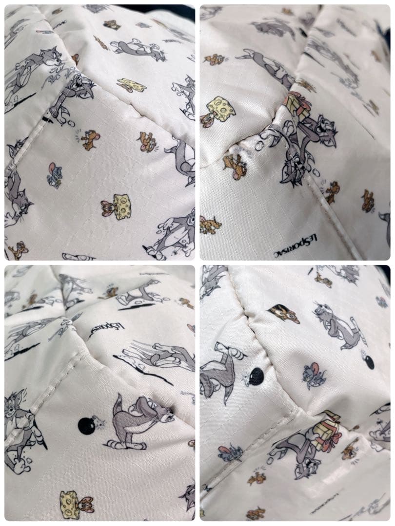 【超希少】LeSportsac トムとジェリー コラボ ボストンバッグ 大容量