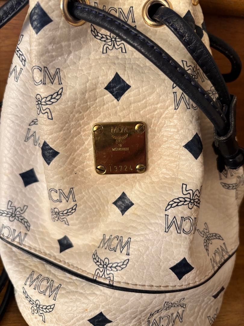MCM 巾着型バッグ