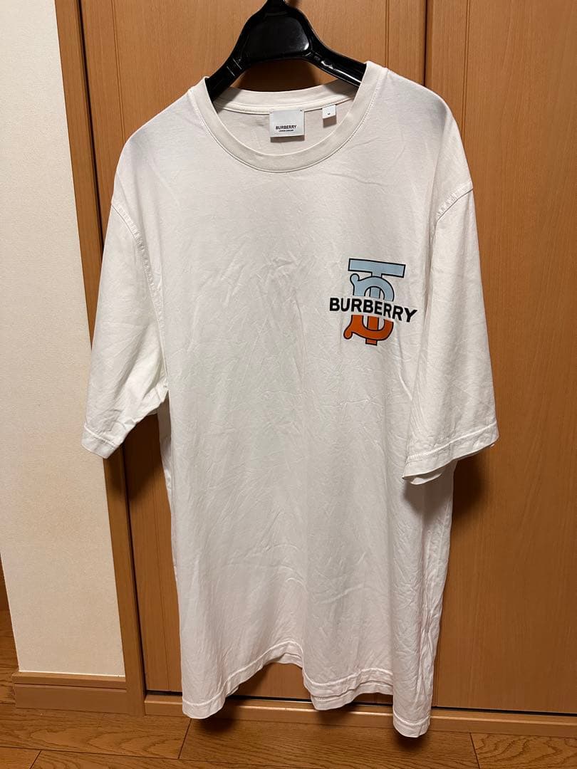 BURBERRY ロゴプリント Tシャツ ホワイト