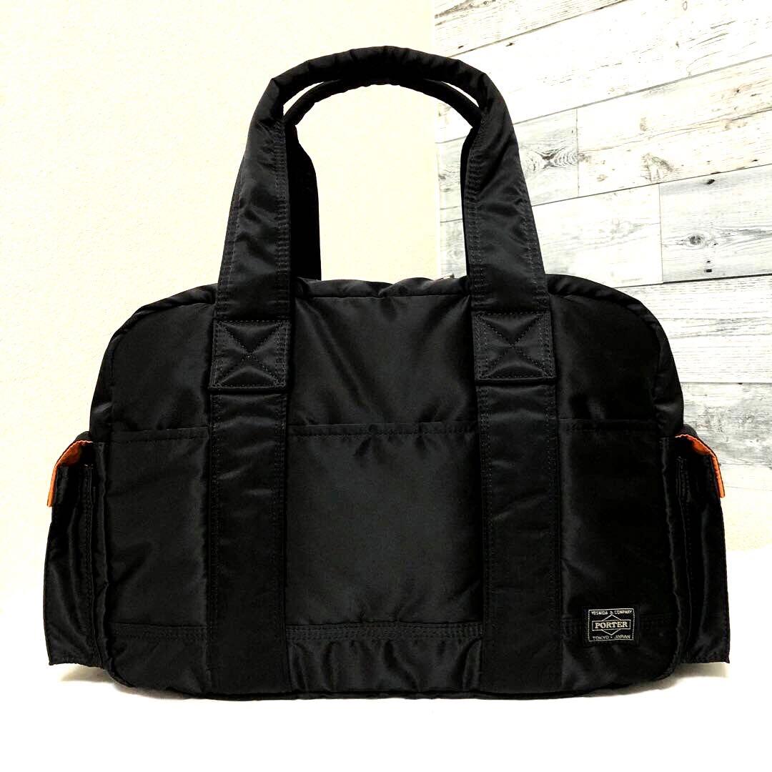 新品同様✨現行タグ ポータータンカー ボストンバッグ ダッフル 吉田カバン 黒