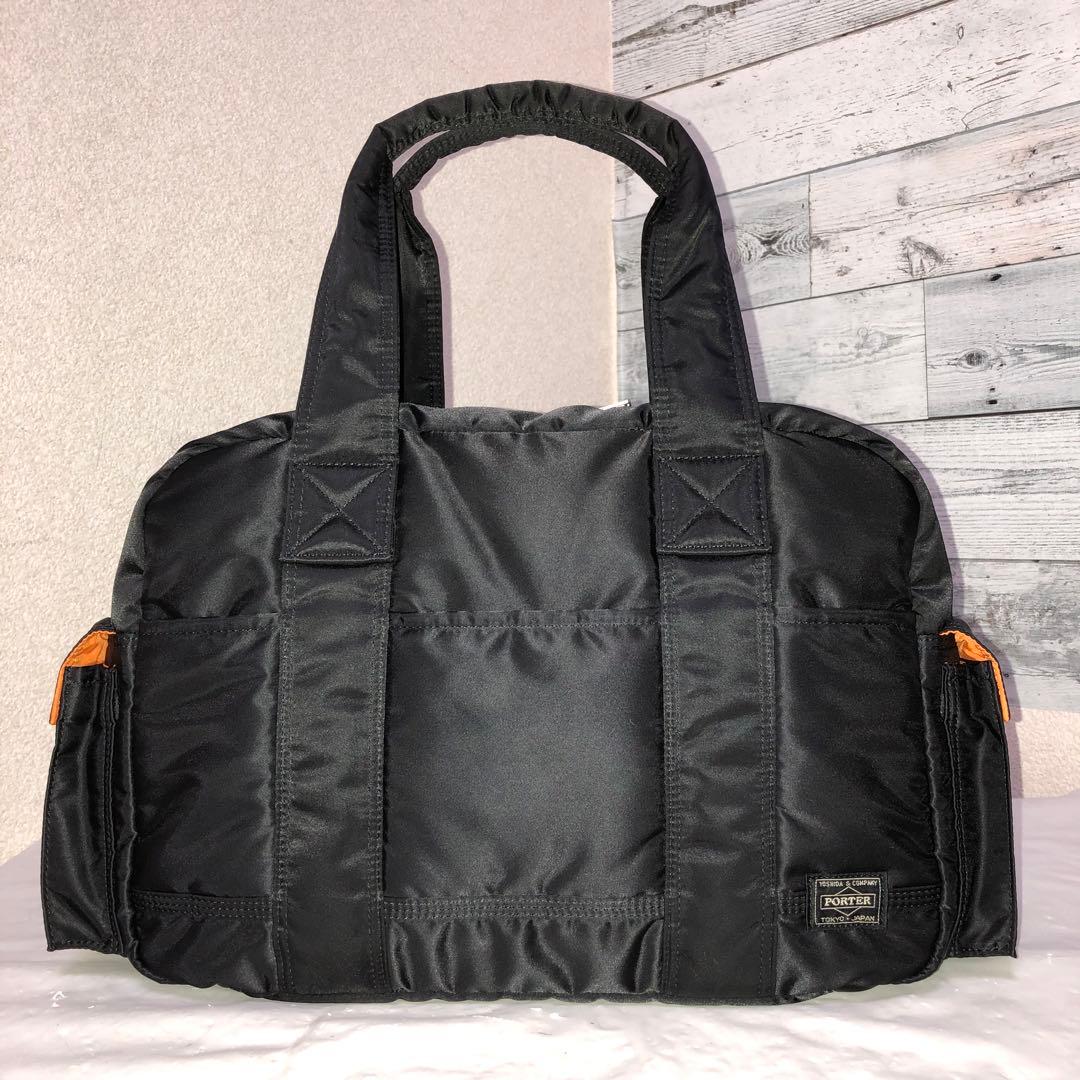 新品同様✨現行タグ ポータータンカー ボストンバッグ ダッフル 吉田カバン 黒