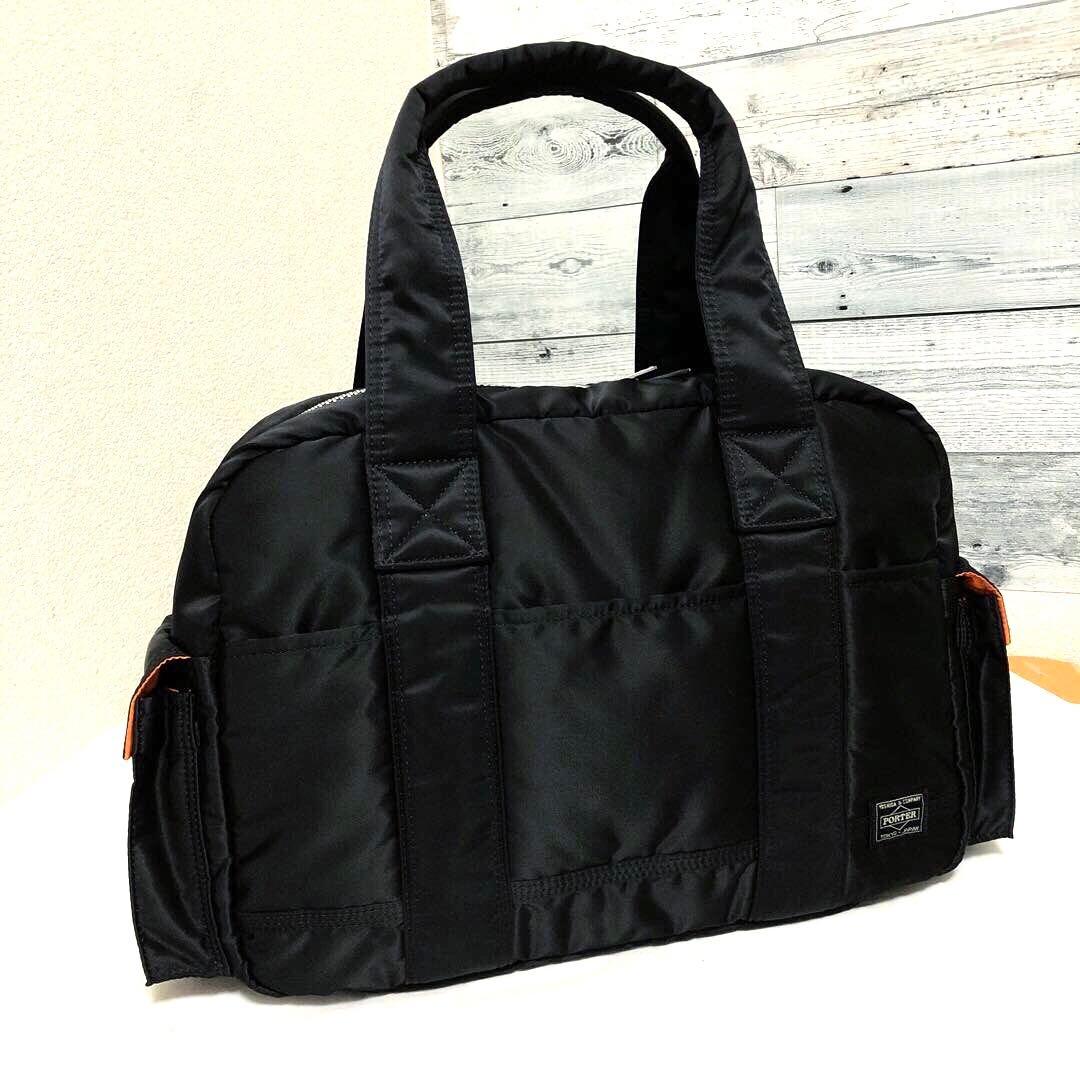 新品同様✨現行タグ ポータータンカー ボストンバッグ ダッフル 吉田カバン 黒