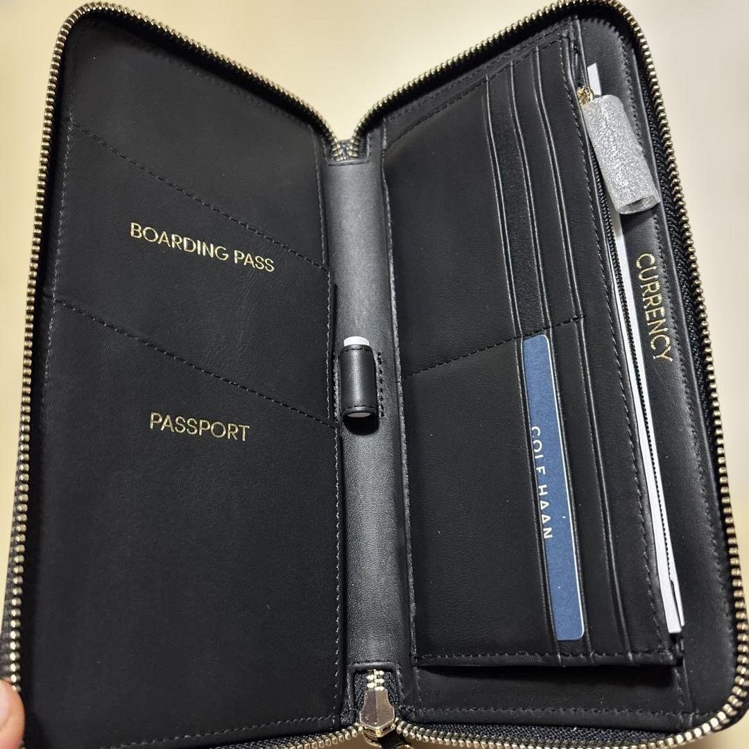 コールハーン　長財布　パスポートケース