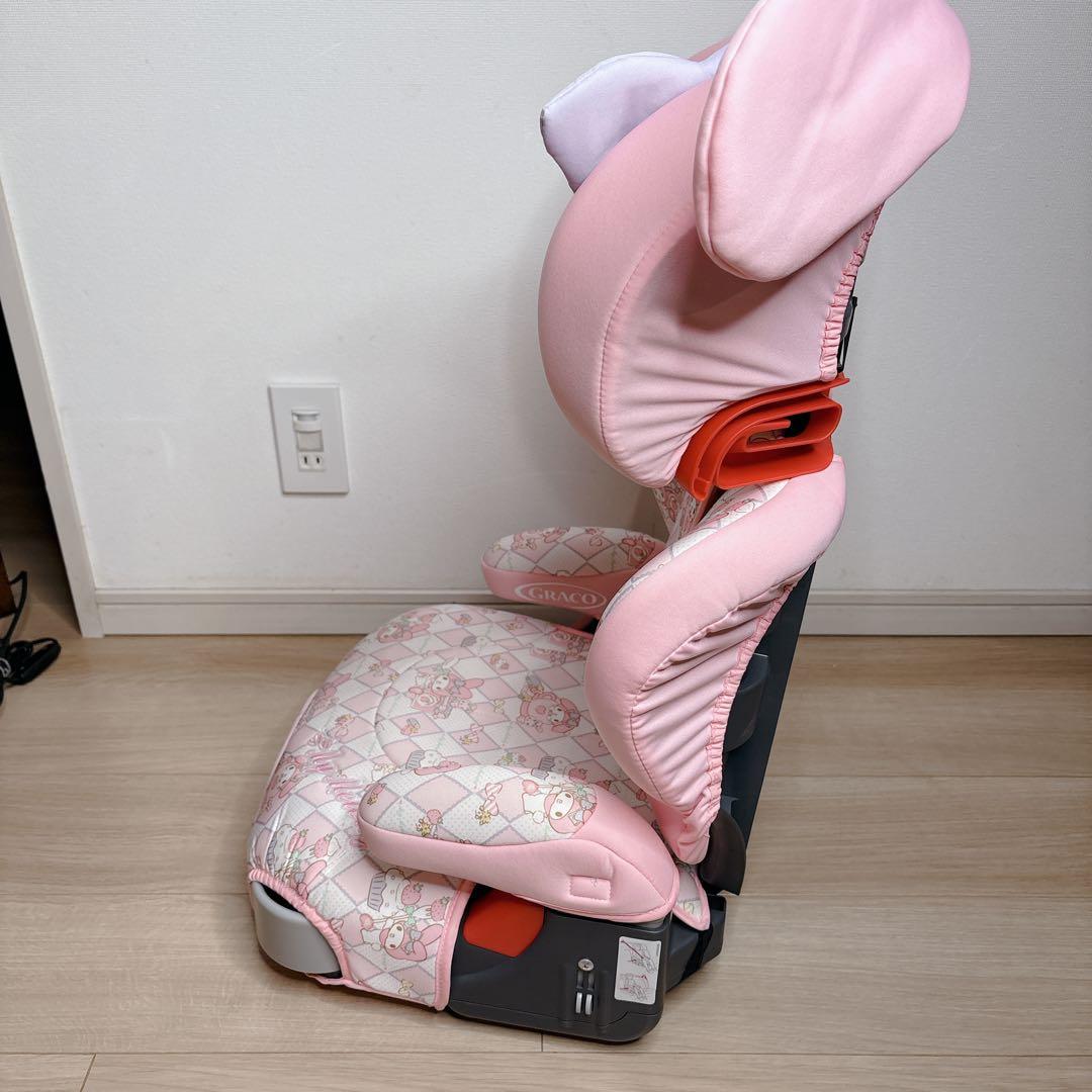 【美品】グレコ ジュニアシート ジュニアプラスDX マイメロディ GRACO