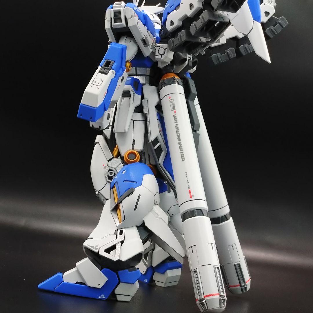 RG hi-νガンダム ハイニューガンダム ハイメガ 【全塗装完成品】