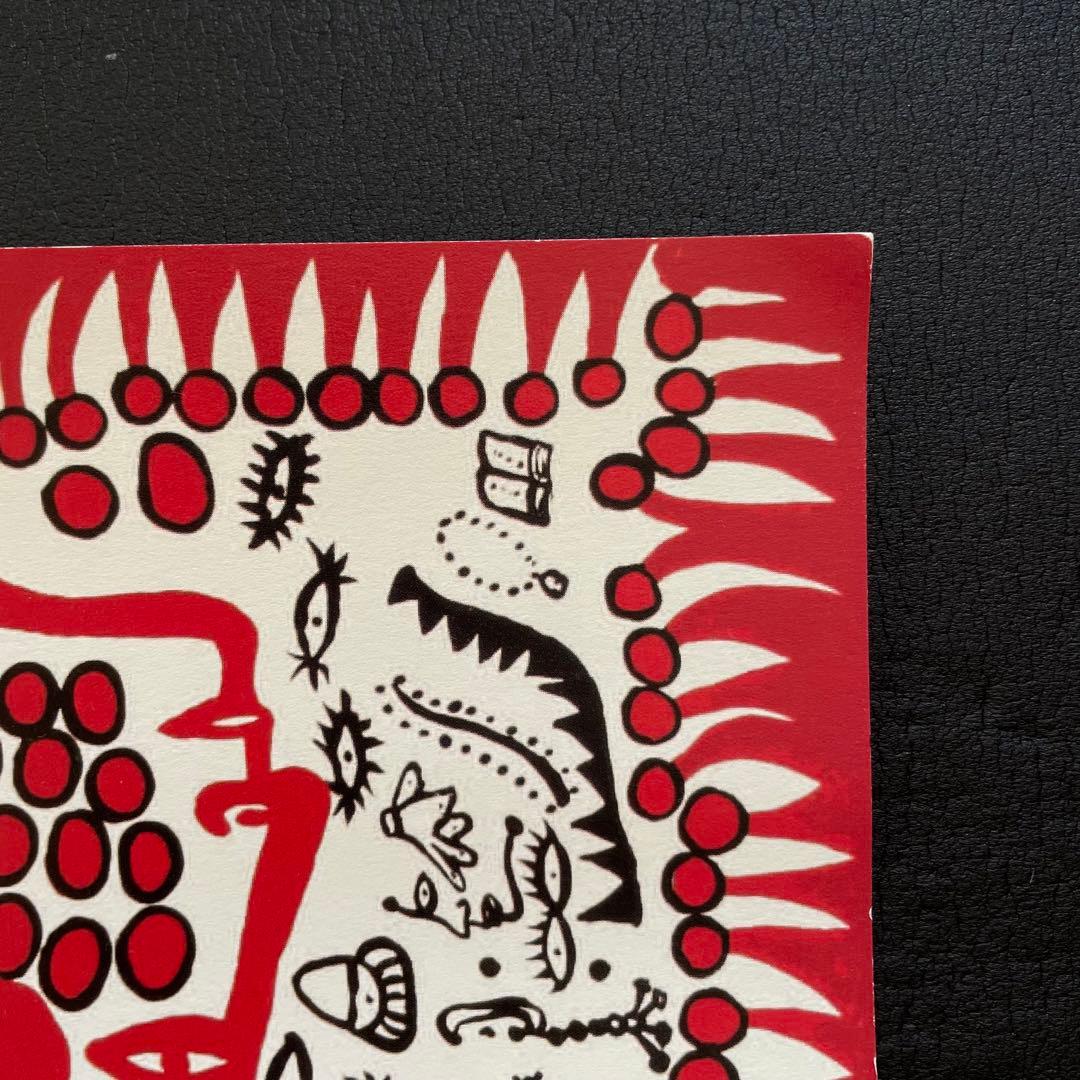 草間彌生 展示会限定ポスター 心から生命の賛美をうたい上げたい