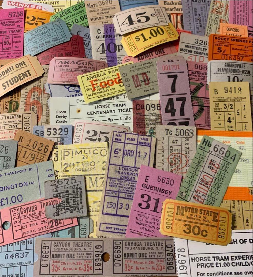 ★ 断捨離！紙もの詰め込みBOX ★ 80サイズ　海外 ヴィンテージ 紙もの