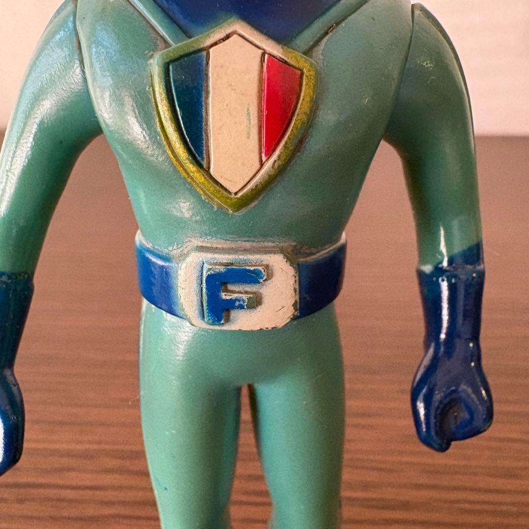 ポピー バトルフランス バトルフィーバーJ ソフビ 東映 当時物