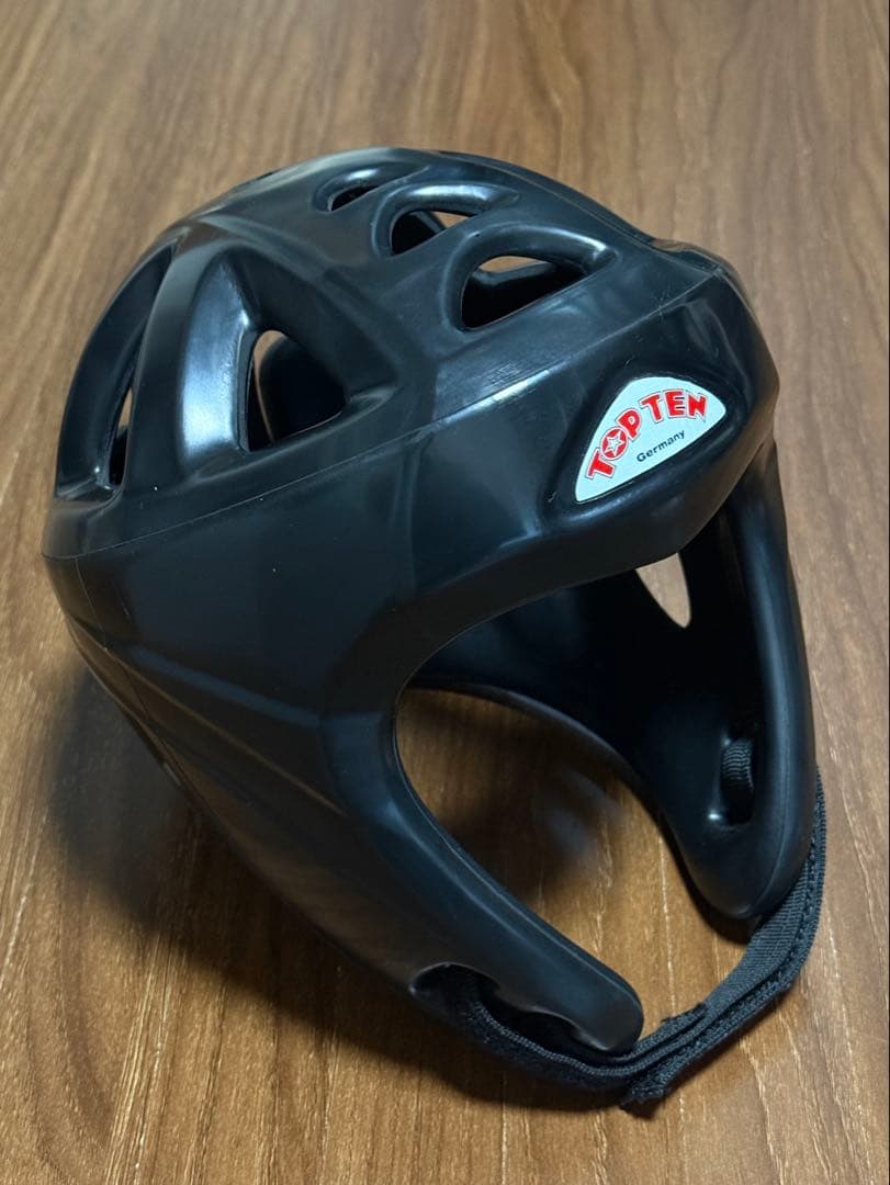 Top Ten ヘッドギア L 黒 Avantgarde Head Guard