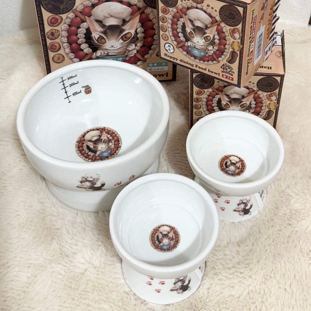 お値下げ！猫壱 ダヤンコラボ 限定品 ウォーターボウル・フードボウルプチ