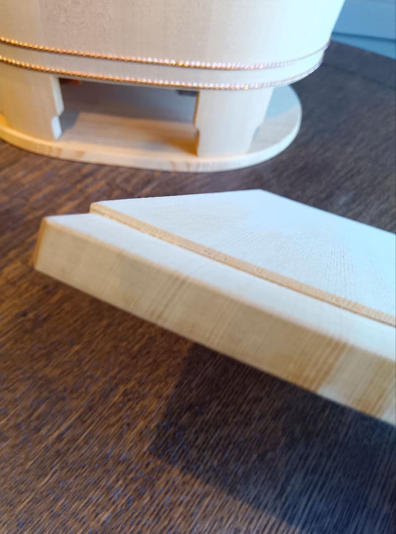 京都　たる源　湯豆腐桶　未使用品　工芸　木工　レトロ